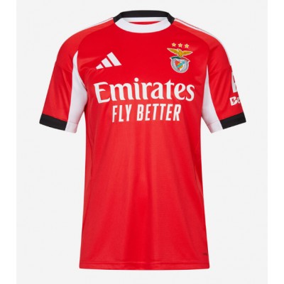 Moški Nogometni dresi Benfica Richard Rios #20 Domači 2025-26 Kratek Rokav Moški Nogometni dresi Benfica Richard Rios #20 Domači 2025-26 Kratek Rokav